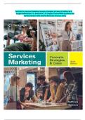 Test Bank For Services Marketing Concepts&comma; Strategies&comma; & Cases&comma; 6th Edition by K&period; &NewLine;Douglas HoffmanJohn E&period;G&period; Bateson All 1-15 Chapters Covered With Questions And &NewLine;Verified Solutions With Detailed Rationales And Case Study&period;