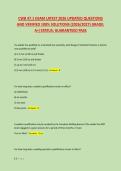 CWB 47&period;1 EXAM LATEST 2026 UPDATED QUESTIONS &NewLine;AND VERIFIED 100&percnt; SOLUTIONS &lpar;2026&sol;2027&rpar; GRADE&colon; &NewLine;A&plus;&vert;STATUS&colon; GUARANTEED PASS