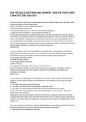 NUR 138 QUIZ 1 QUESTIONS AND ANSWERS &vert; NUR 138 STUDY GUIDE & PRACTICE TEST 2026&sol;2027