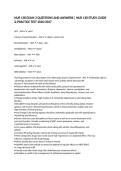 NUR 138 EXAM 3 QUESTIONS AND ANSWERS &vert; NUR 138 STUDY GUIDE & PRACTICE TEST 2026&sol;2027