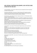 NUR 138 EXAM 3 QUESTIONS AND ANSWERS &vert; NUR 138 STUDY GUIDE & PRACTICE TEST 2026&sol;2027