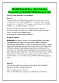 NYS EMT State Written &ndash; New York State &NewLine;Department of Health &lpar;NYSDOH&rpar; Bureau of EMS 