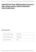 Math 1022 Test 1 Exam &lpar;2026&rpar; Questions & Answers &vert; 100&percnt; Verified solutions UPDATE &vert;2026&sol;2027&excl;&excl; STUDY GUIDE EXAM&NewLine;