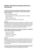 NSG 6998 &ndash; FNP Predictor Exam Questions with Answers - South University&vert; Latest Update 2027