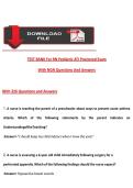 ATI Pediatrics Proctored Exam TEST BANK With NGN Questions And Answers
