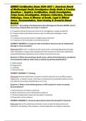 ABMDI Certification Exam 2026&ndash;2027 &vert; American Board of Medicolegal Death Investigators Study Guide & Practice Questions &vert; Registry Certification&comma; Death Investigation&comma; Crime Scene Investigation&comma; Evidence Collection&comma; Forensic Pathology&comma; Cause & Manner of De