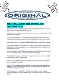 AIC 300 EVALUATION TEST ANSWERS AND QUESTIONS SET A&period;pdf