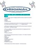 IAAO 102 FINAL SETS ANSWERS AND QUESTIONS SET A&period;pdf