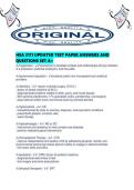 HSA 3111 UPDATED TEST PAPER ANSWERS AND QUESTIONS SET A&period;pdf