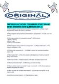 CERTIFIED LACTATION COUNSELOR STUDY EXAMS GUIDE ANSWERS AND QUESTIONS SET A&period;pdf