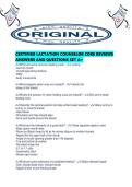 CERTIFIED LACTATION COUNSELOR CORE REVIEWS ANSWERS AND QUESTIONS SET A&period;pdf