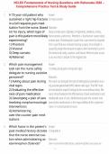 NCLEX Fundamentals of Nursing Questions with Rationales 2026 &ndash; Comprehensive Practice Test & Study Guide
