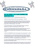 BIO 340 CORRECT TEST PAPER ANSWERS AND QUESTIONS SET A&period;pdf