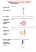 Nursing Anatomy & Physiology 2026 &ndash; Comprehensive Study Guide&comma; Practice Questions & Human Body Systems Review