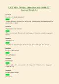 LSUS MHA 703 Quiz 1 Questions with CORRECT&NewLine;Answers &lpar;Grade A&plus;&rpar;