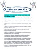 INDIANA CNA CORRECT EXAMS ANSWERS AND QUESTIONS SET A&period;pdf