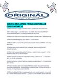 INDIANA CNA ACTUAL FINALS ANSWERS AND QUESTIONS SET A&period;pdf