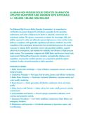 ALABAMA HIGH PRESSURE BOILER OPERATOR EXAMINATION -&NewLine;UPDATED QUESTIONS AND ANSWERS WITH RATIONALE&NewLine;A&plus; GRADED&vert; BRAND NEW RELEASE&excl;&NewLine;