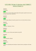 LSUS MHA 703 Quiz 3c Questions with CORRECT&NewLine;Answers &lpar;Grade A&plus;&rpar;