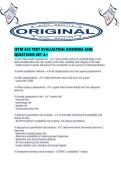 ISTM 630 TEST EVALUATION ANSWERS AND QUESTIONS SET A&period;pdf