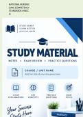 National Nursing Study Guide &vert; Nursing Practice&comma; Fundamentals & Exam Review