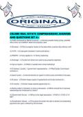 COLIBRI REAL ESTATE COMPREHENSIVE ANSWERS AND QUESTIONS SET A&period;pdf