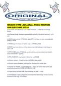 NEVADA STATE LAW ACTUAL FINALS ANSWERS AND QUESTIONS SET A&period;pdf