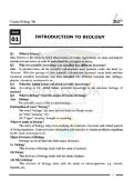 Class 9 Biology Unit 1 Introduction to Biology - Handwritten Notes &plus; Q&sol;A &vert; Punjab Board