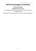 IFSTA Fire Investigator Certification