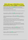 BUS2 130 Exam 3 UPDATED ACTUAL &NewLine;QUESTIONS AND CORRECT ANSWERS