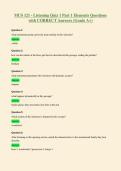 MUS 121 - Listening Quiz 1 Part 1 Elements Questions&NewLine;with CORRECT Answers &lpar;Grade A&plus;&rpar;