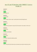 mus 121 quiz &num;3 Questions with CORRECT Answers&NewLine;&lpar;Grade A&plus;&rpar;