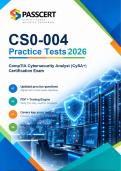 CS0-004 Practice Questions PDF &vert; CompTIA Cybersecurity Analyst &lpar;CySA&plus;&rpar; Certification Exam