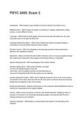 Psych 2450 Questions with Verified Answers &lpar;2026&sol;2027&rpar;All Bundled Here&excl;&excl;&excl;