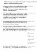 CMS Pharmacology Proctored Exam Review 2026 &ndash; Comprehensive Practice Questions&comma; Verified Answers & Study Guide
