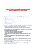 History Of Nursing And History Of Nursing Education - NRSG 112 Midterm Exam Latest Update