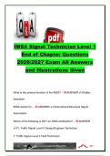 IMSA Signal Technician Level 1 2026&sol;2027 &vert; 70&plus; End-of-Chapter Questions & Answers &vert; Traffic Signals&comma; MUTCD&comma; Controllers&comma; Detection&comma; Electrical Safety & Maintenance