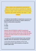 FEDERAL NURSING HOME ADMINISTRATOR EXAM 2026&sol;2027 &mdash; COMPLETE STUDY GUIDE & PRACTICE QUESTIONS WITH COMPLETE QUESTIONS & CORRECT VERIFIED ANSWERS WITH RATIONALES WELL ELABORATED &lpar;100&percnt; VERIFIED ANSWERS&rpar; &vert;PASS GRADE A&plus;&vert; LATEST UPDATED&excl;&excl;