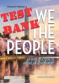 Test Bank For We The People 14th Edition &lpar;An Introduction to American Government&rpar; by Thomas E&period; Patterson&period; All Chapters 1-17&period;