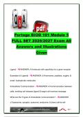 BIOD 101 EXAM COMPLETE PACKAGE DEAL