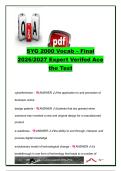 SYG 2000 EXAM COMPLETE PACKAGE DEAL