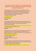 NSC EXAM ACTUAL EXAM ALL 60 QUESTIONS AND &NewLine;CORRECT DETAILED ANSWERS &lpar;VERIFIED ANSWERS&rpar; &NewLine;&vert;ALREADY GRADED A&plus; 