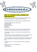 MBA 703 STANDARD EXAMS ANSWERS AND QUESTIONS SET A&period;pdf