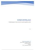 Eindverslag Praktijkintegratie advies vanuit de maatschappelijke context - afgesloten met een 10