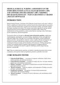 MEDICAL-SURGICAL NURSING&colon; ASSESSMENT OF THE &NewLine;ENDOCRINE SYSTEM ACTUAL EXAM &lbrack;QUESTION 1-200&rsqb; &NewLine;AND ANSWERS UPDATED 2026&sol;2027 &vert; 100&percnt; VERIFIED &vert; &NewLine;DETAILED RATIONALES &ndash; PASS GUARANTEED A&plus; GRADED &NewLine;&vert; INSTANT DOWNLOAD