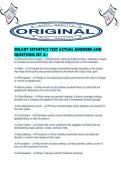 MILADY ESTHETICS TEST ACTUAL ANSWERS AND QUESTIONS SET A&period;pdf&NewLine;&NewLine;1&period; Document information
