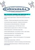NSG 3160 MAIN ANSWERS AND QUESTIONS SET A&period;pdf