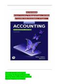 Solution Manual For Horngren's Accounting&colon; The Managerial Chapters 14th Edition By Tracie Miller-Nobles & Brenda Mattison Chapters 1-9 Complete ISBN 9780137884872