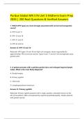 Purdue Global MN 576 Unit 5 Midterm Exam Prep 2026 &vert; 200 Real Questions & Verified Answers