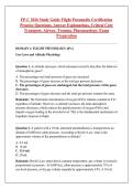 FP-C 2026 Study Guide Flight Paramedic Certification &NewLine;Practice Questions&comma; Answer Explanations&comma; Critical Care &NewLine;Transport&comma; Airway&comma; Trauma&comma; Pharmacology&comma; Exam &NewLine;Preparation